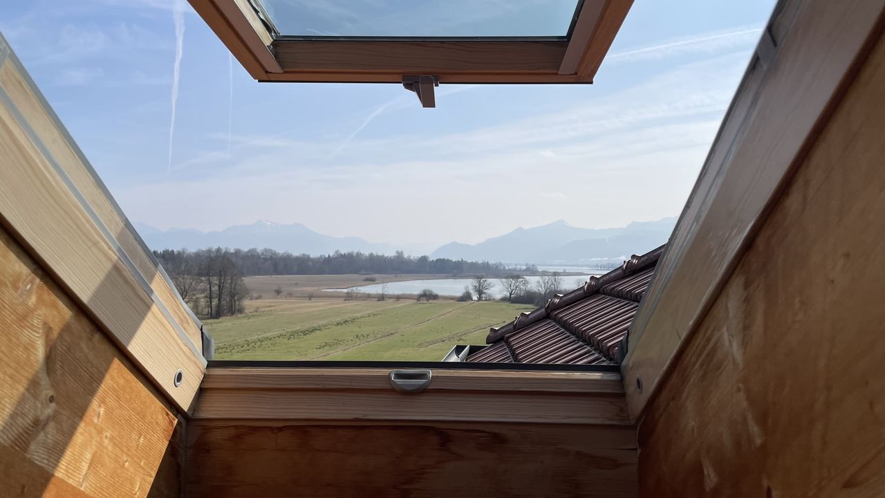 Ausblick vom Dachfenster Ausblick vom Dachfenster